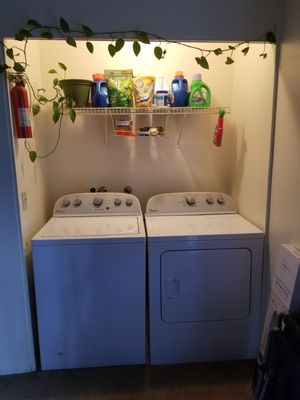 Washer and Dryer