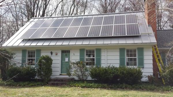 6.3kW House roof solar PV install