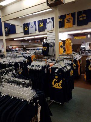 Every Cal clothing item imaginable