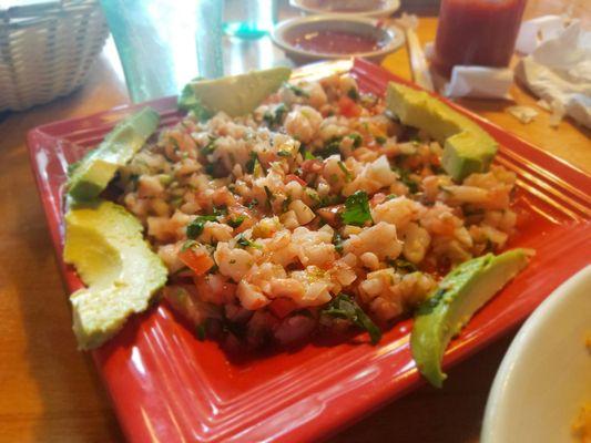 Shrimp ceviche