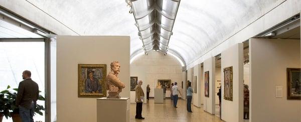 Interior, Kimbell Art Museum in Ft. Worth