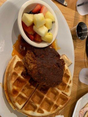 Nashville Hot Chicken and Waffles