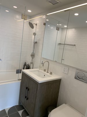 Bathroom renovation