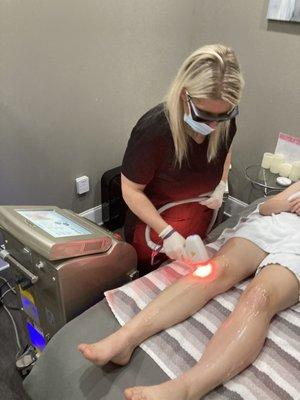 Laser hair removal does not have to be painful with our Soprano Ice Laser.