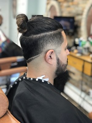 Papalote estilo barber shop