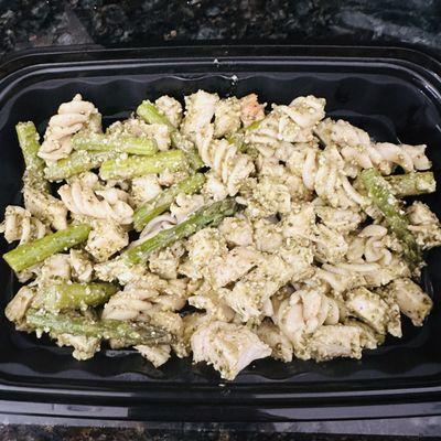 Chicken pesto pasta $13.99 (2/1/2024)