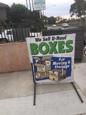 They have boxes though