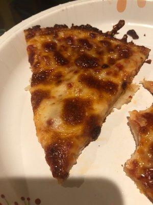 Cheese pizza slice