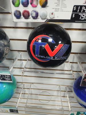 TV Bowling Supply spare ball