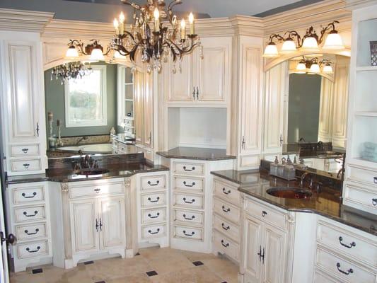 This is one of the most ornate bathrooms done by H A Construction 
lots of time went into the design of this bathroom