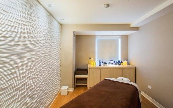 Treatment Room for Facials & Massage services.