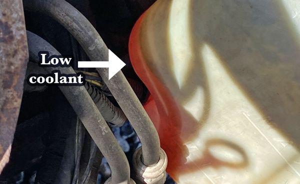 Looking over the fluid levels is one of our winter preparation recommendations. Coolant is among the fluids that you should check.