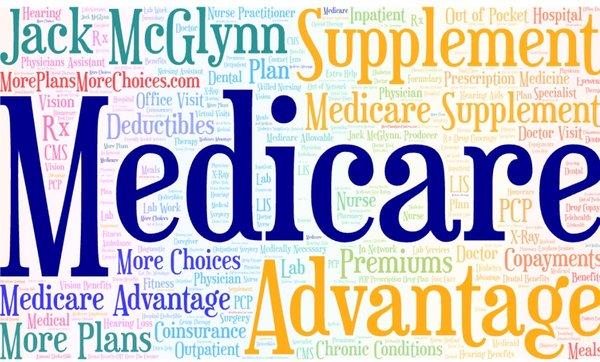 Medicare Plan Choices word cloud