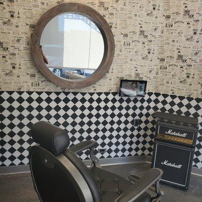 King barber chair