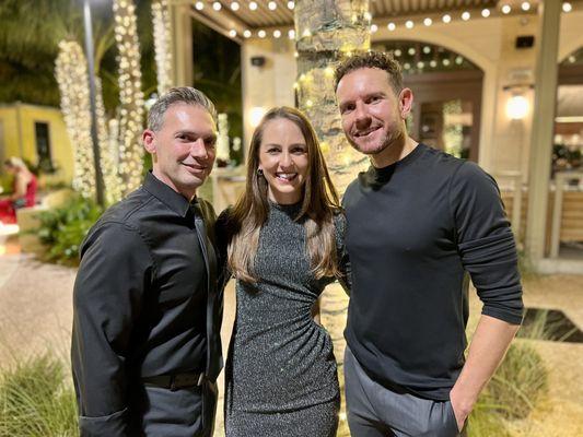 Left to Right: Dr. Anthony Apicella, alongside sister and brother duo Dr. Jenna & Shane Zacharewicz.