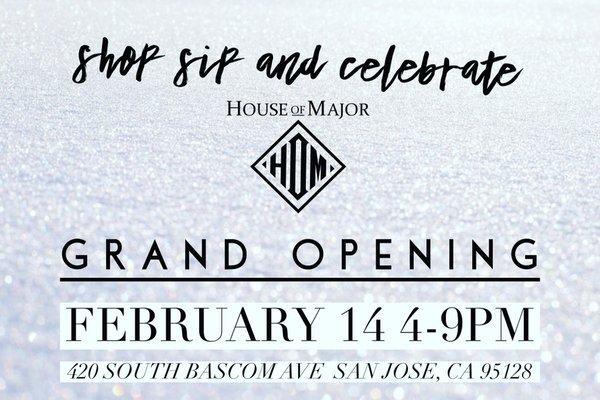 Grand opening!