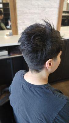 Short textured cut