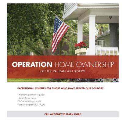 Get a VA Loan you deserve!