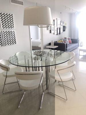 Dining area Beach Club T2 seasonal rental/ Judit Lynn Potter Realtor