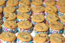 Fresh Baked Cookie with homemade ice cream