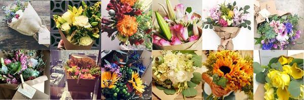 Flower arrangements, bouquets, centerpieces, save 30 to 40% on fresh cut flowers. The beauty and sweet smell will capture their senses!