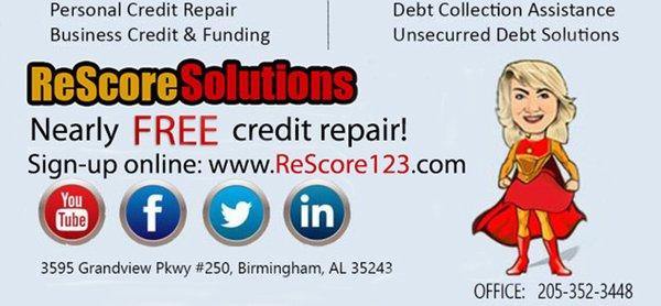 Nearly FREE credit repair.