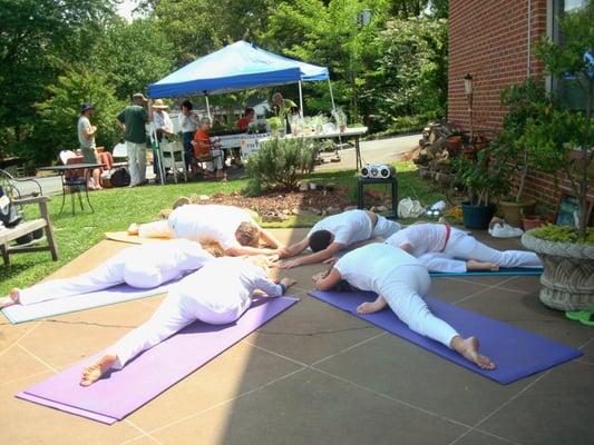 EARTH DAY 2010: Yoga Demo w/ Judy Blankenship & Group