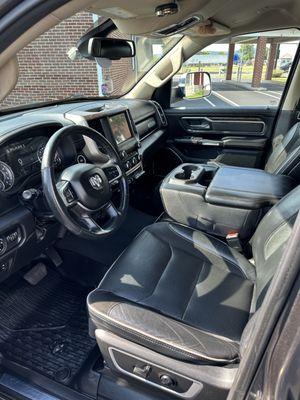 Interior of a ram 1500