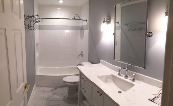 Bathroom remodel.