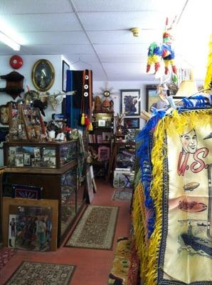 Eclectic mix of Native American and Southwestern art and curiosities