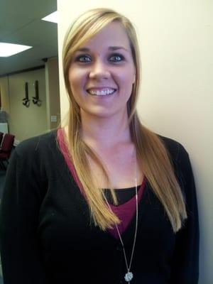 Alyssa, our front desk associate, will make sure you have a great visit at our Northglenn office.