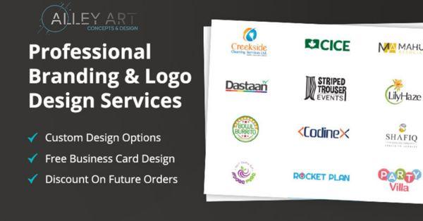 Professional branding and logo design services.