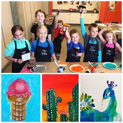 First week of Summer Art Camp 2017!