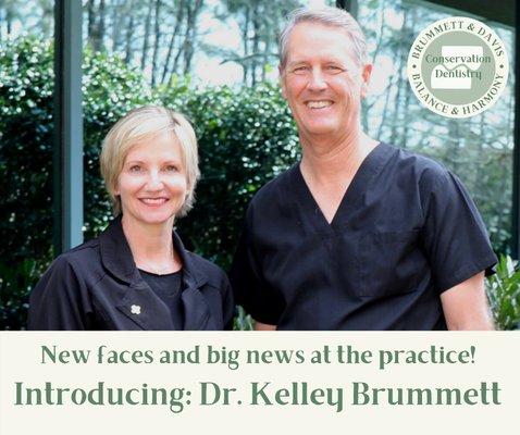 Dr. Kelley Brummett and Dr. Clayton Davis