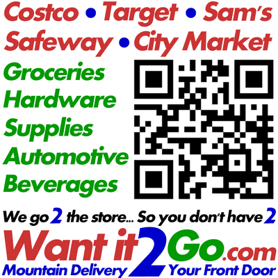 We deliver the Costco & Sam's Club food & products you love to Summit County, Eagle County, Clear Creek County & surrounding are