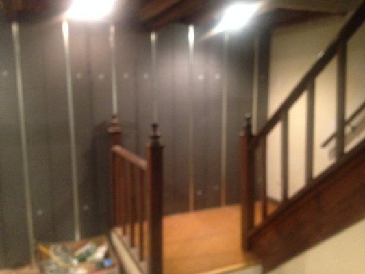 Basement renovation (before)