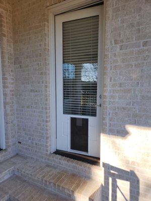 AHS Three Rivers Pet Door Installation