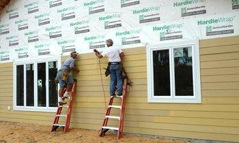 Professional Siding installation