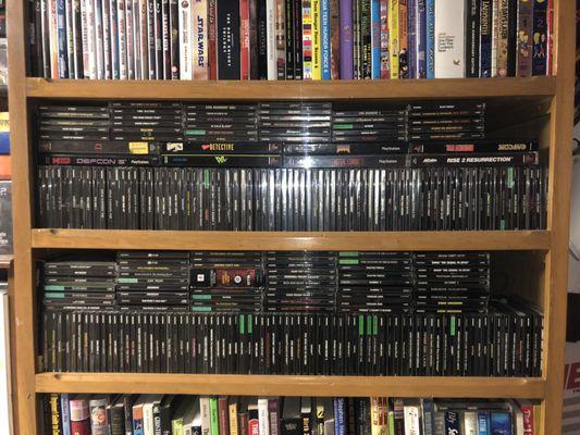 I think I own enough PS1 games, not a single one came from the shop because their prices are insane.