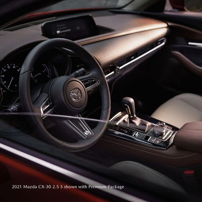 2021 MADZA CX-30 interior