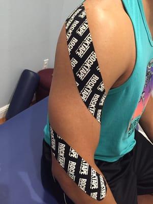 Upper extremity helical taping