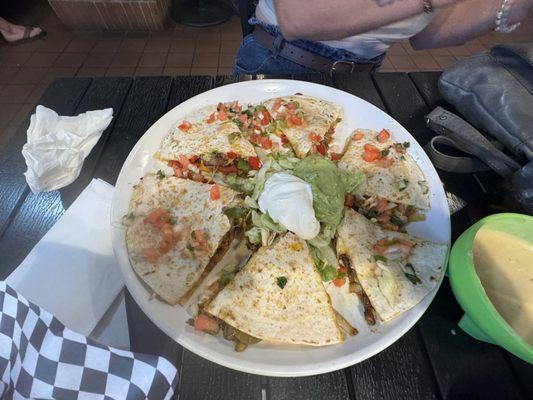 Fajita quesadilla