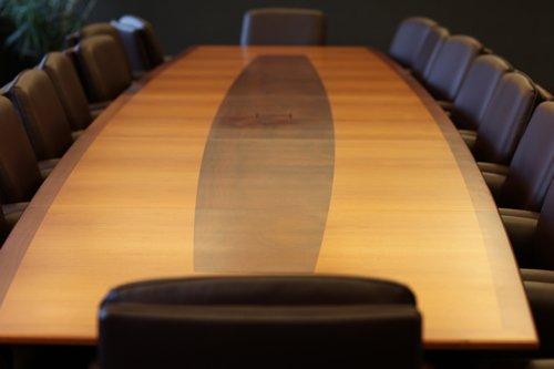 Custom conference table