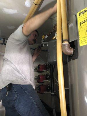 We're one of the few local companies licensed in, and capable of servicing and installing hydronic heat systems.