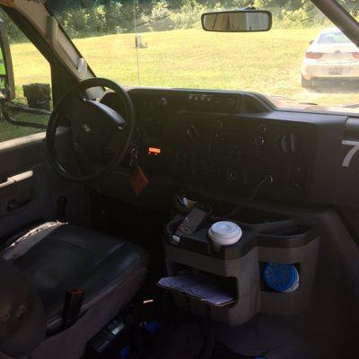 Inside of the Shore ParaTransit Bus * 2019