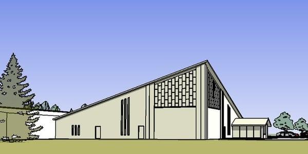 3D Rendering of the church