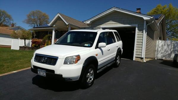 2008 Honda pilot full detail inside and out.