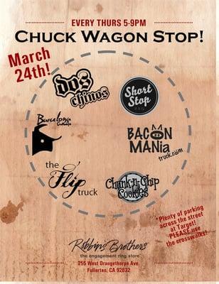 Robbins Brothers Fullerton loves the Chuck Wagon Stop! Thursdays 5 - 9 pm!