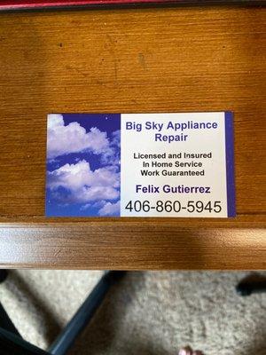 Big Sky Appliance Repair