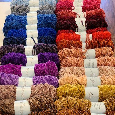 More velvet yarn colors